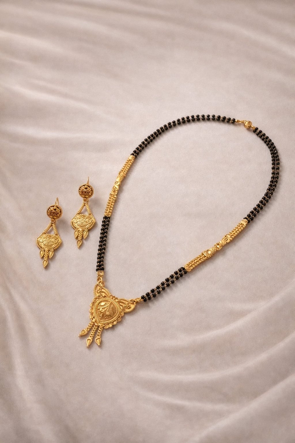 Gold Plated Mangalsutra Set