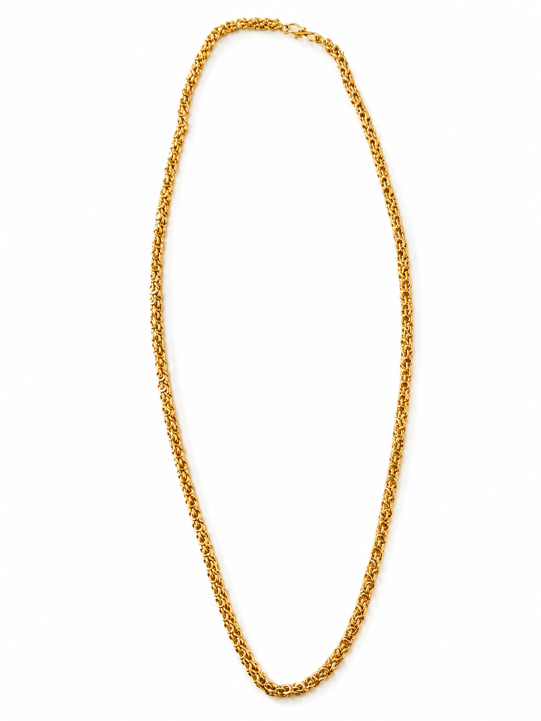 Martzy Royal Byzantine Gold Chain Necklace for Men & Women