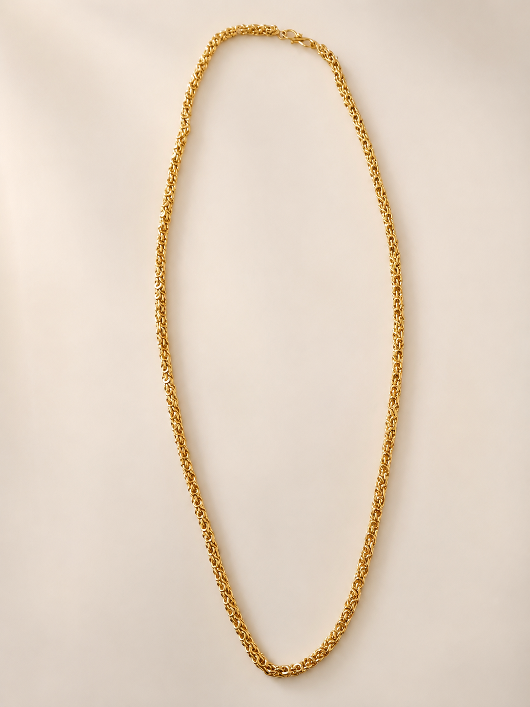Martzy Royal Byzantine Gold Chain Necklace for Men & Women