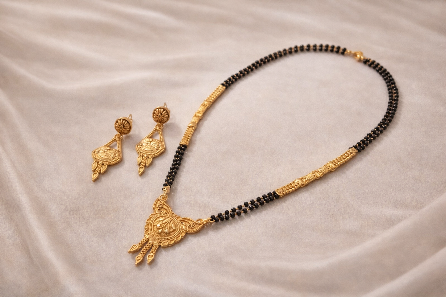 Gold Plated Mangalsutra Set