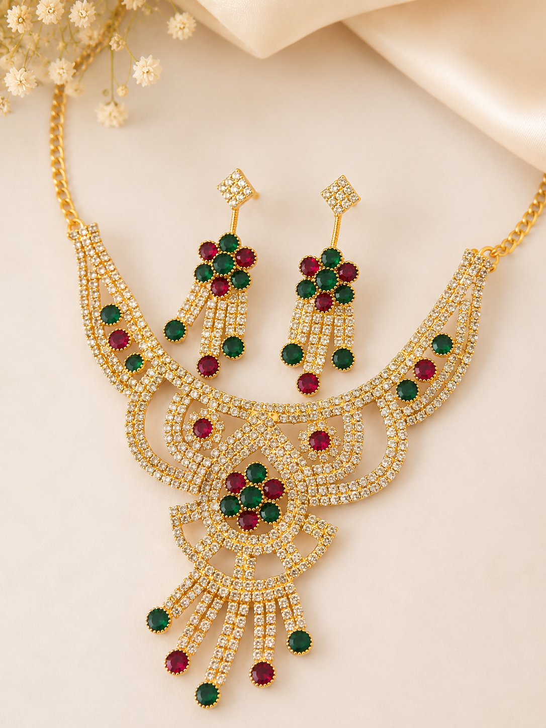 Noor Mahal Royal Necklace Set