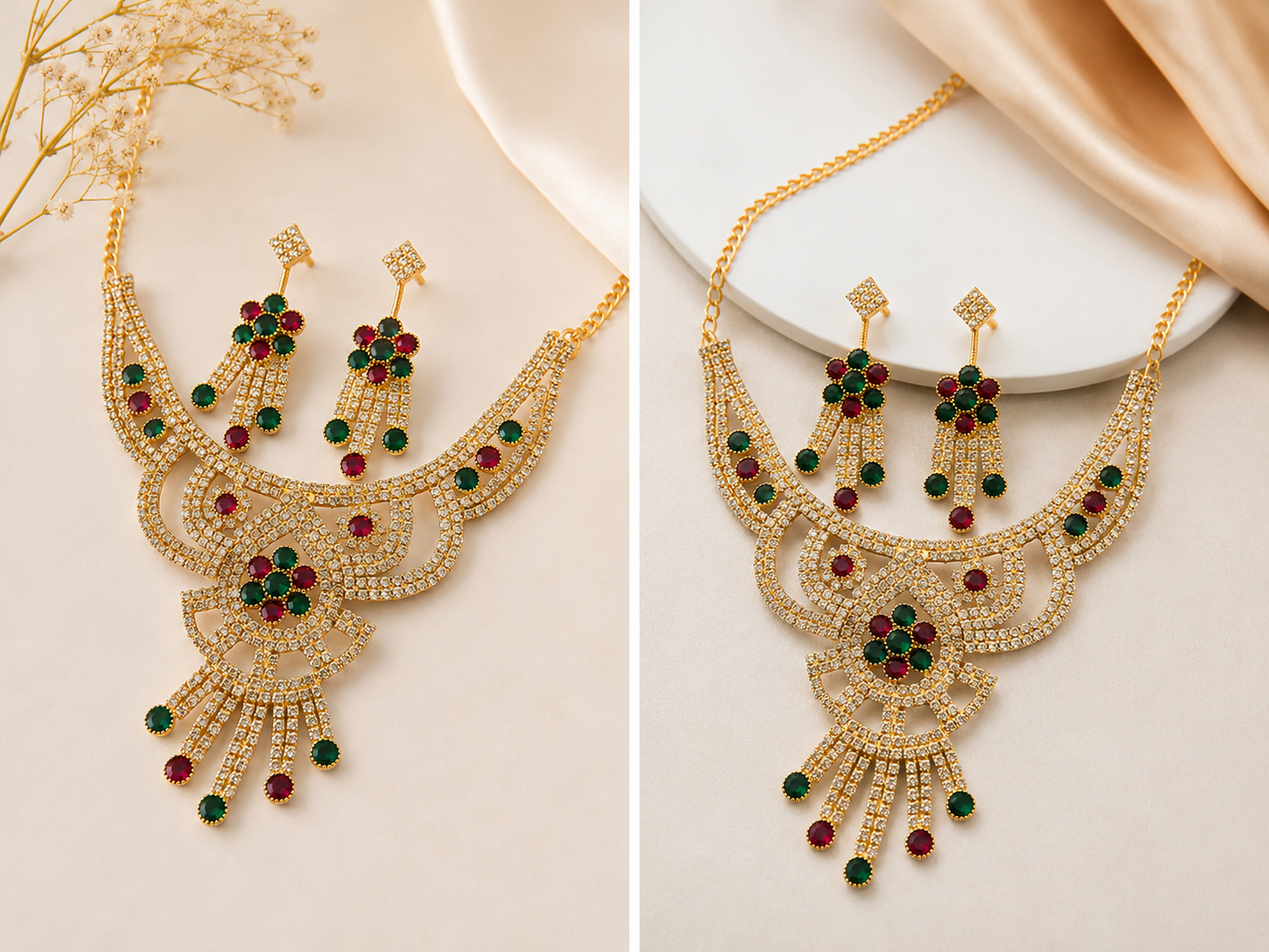 Noor Mahal Royal Necklace Set