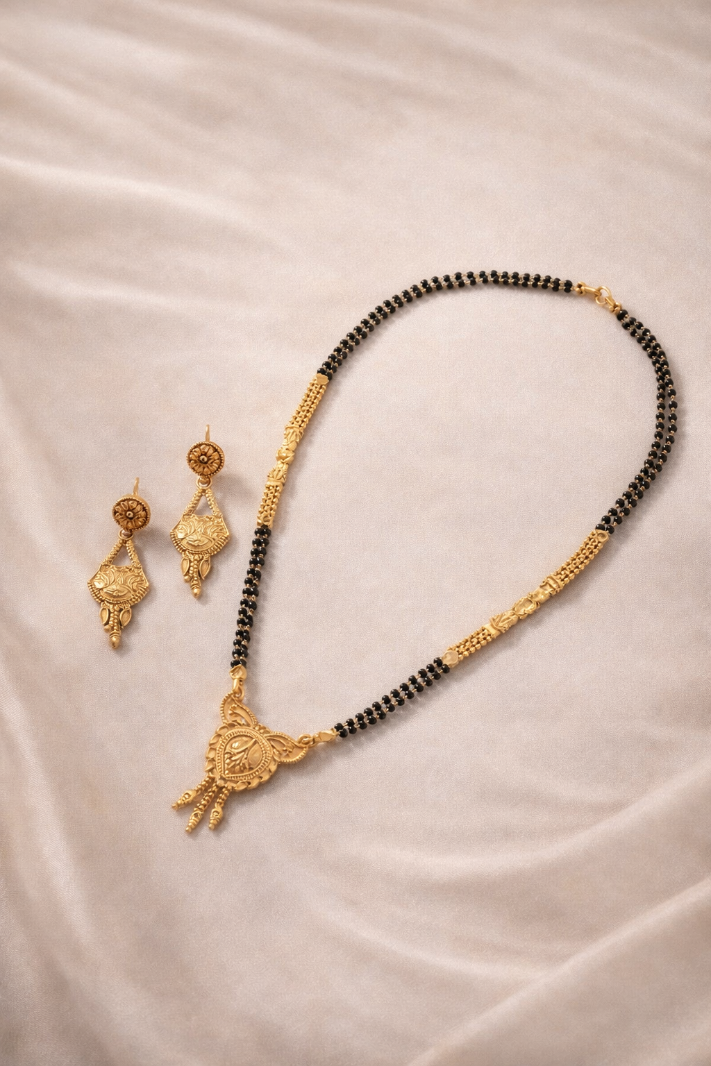 Gold Plated Mangalsutra Set