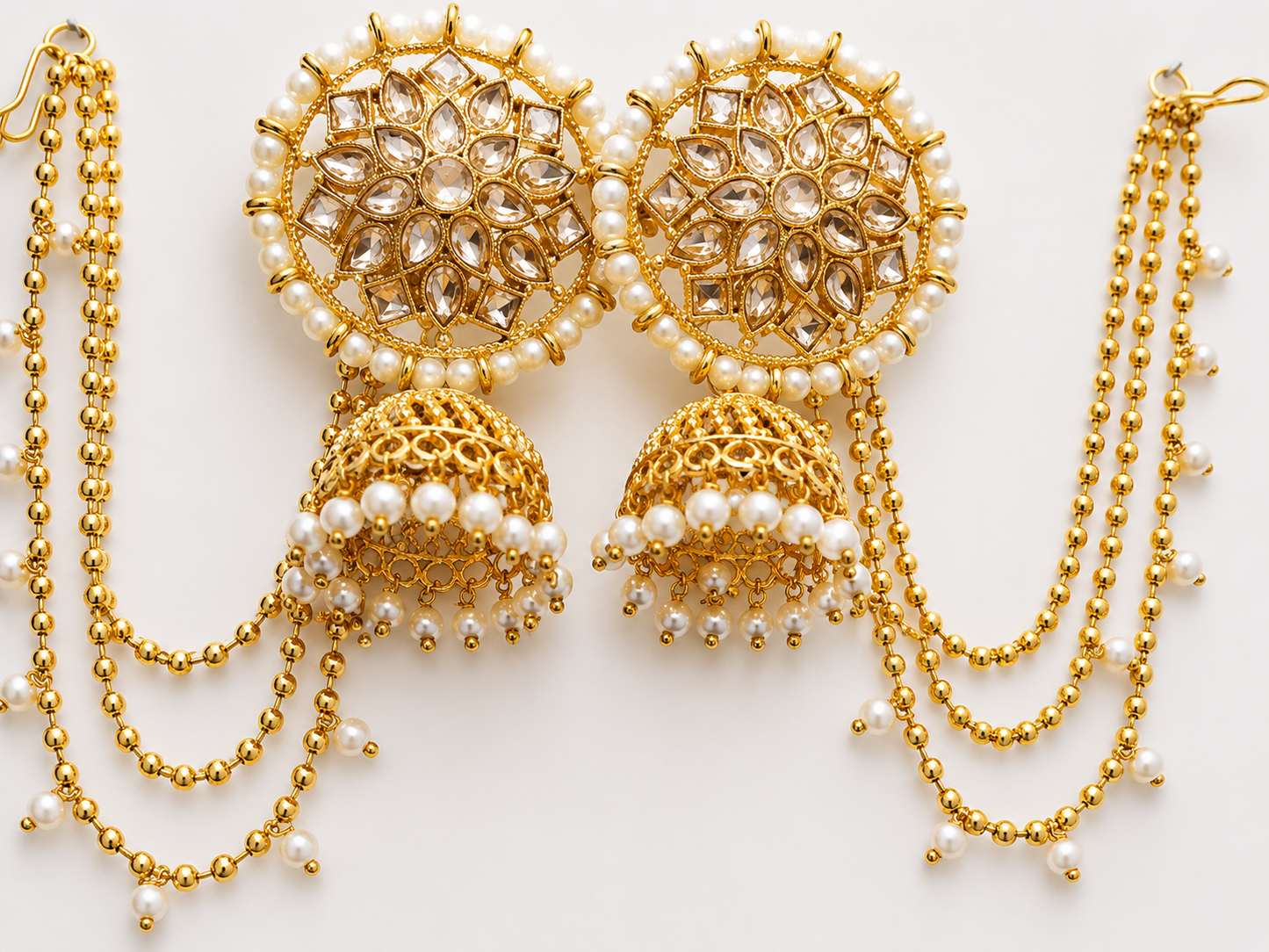 Zarika Royal Pearl Jhumki