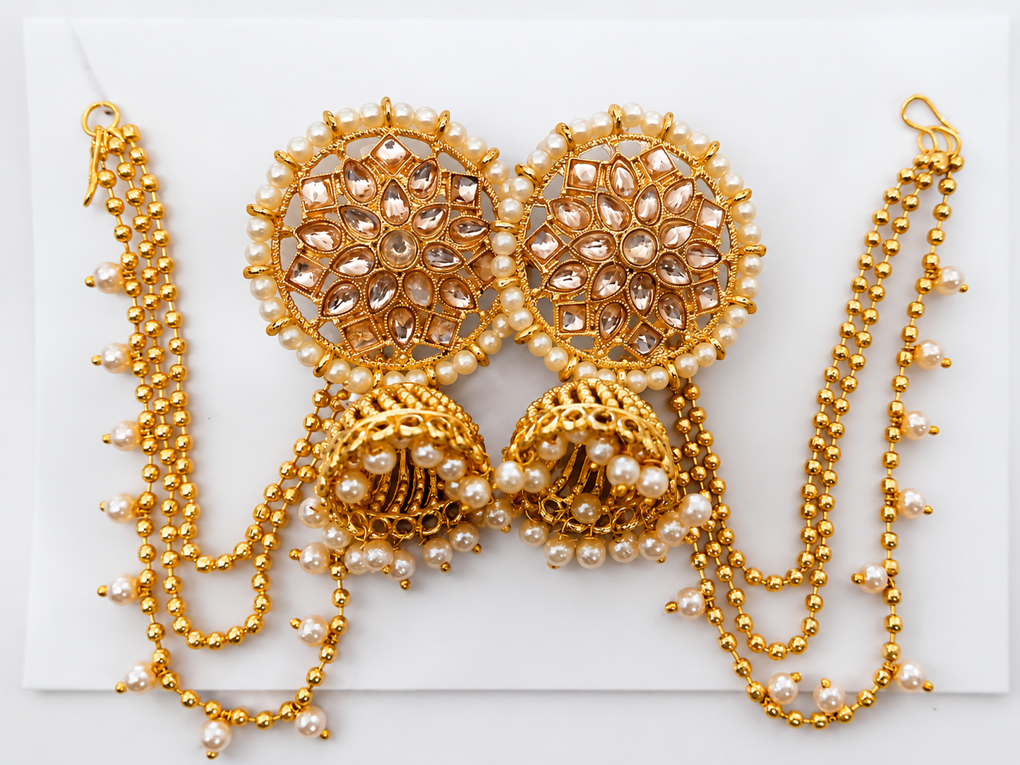Zarika Royal Pearl Jhumki